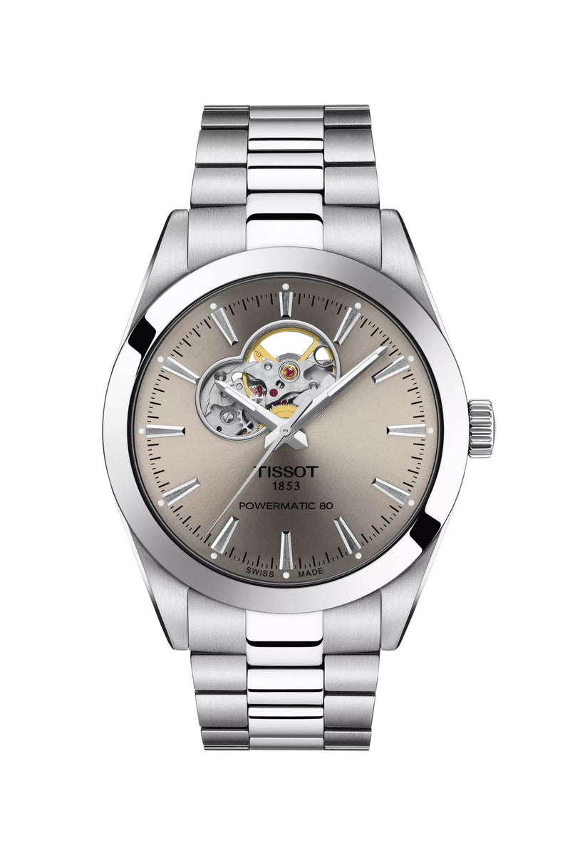 Tissot Gentleman Powermatic 80 Open heart rannekello T127.407.11.081.00 tuotekuva