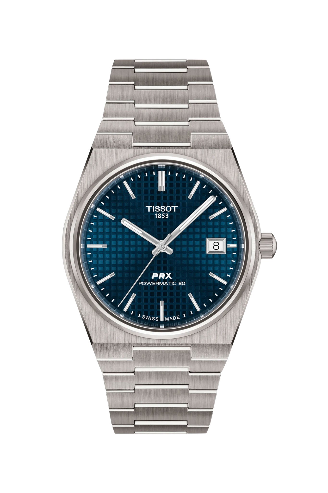 Tissot PRX 38 Powermatic 80 Titanium rannekello